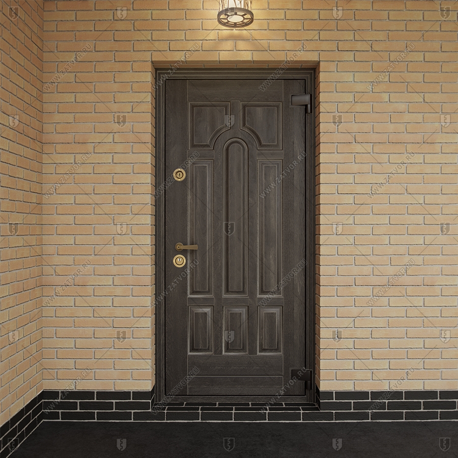 Пожаростойкая бронированная входная дверь "Феодамант" БАСТИОН-3 BR4 EIS60_2