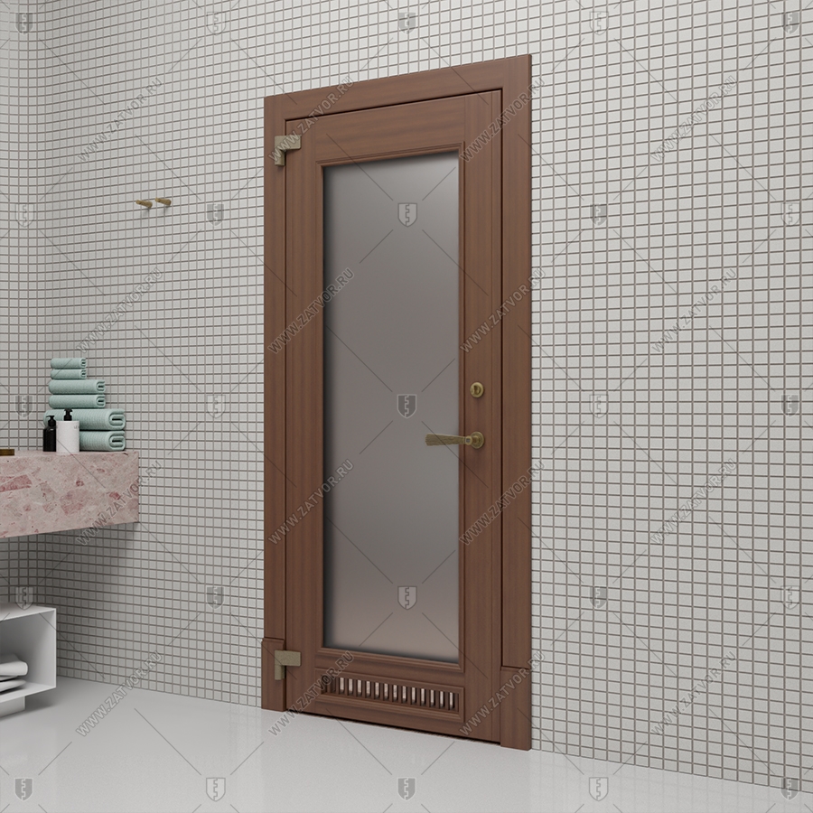 Внутренняя межкомнатная стальная дверь со стеклом "Йота" СуперЛюкс_5