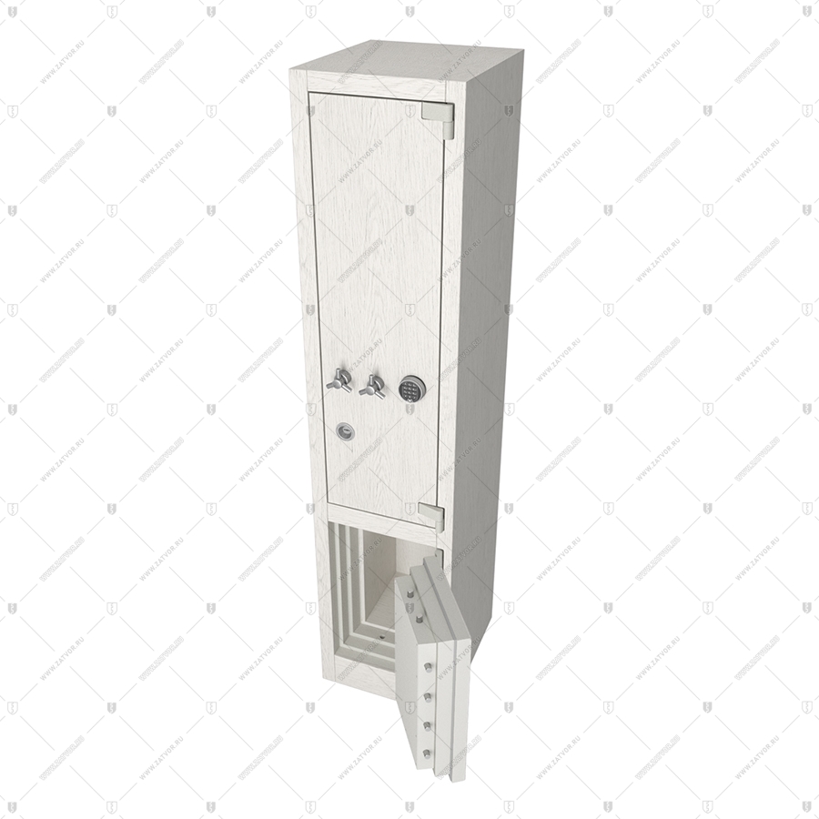 Сейфово-оружейная стойка Диана с облицовкой из МДФ_4