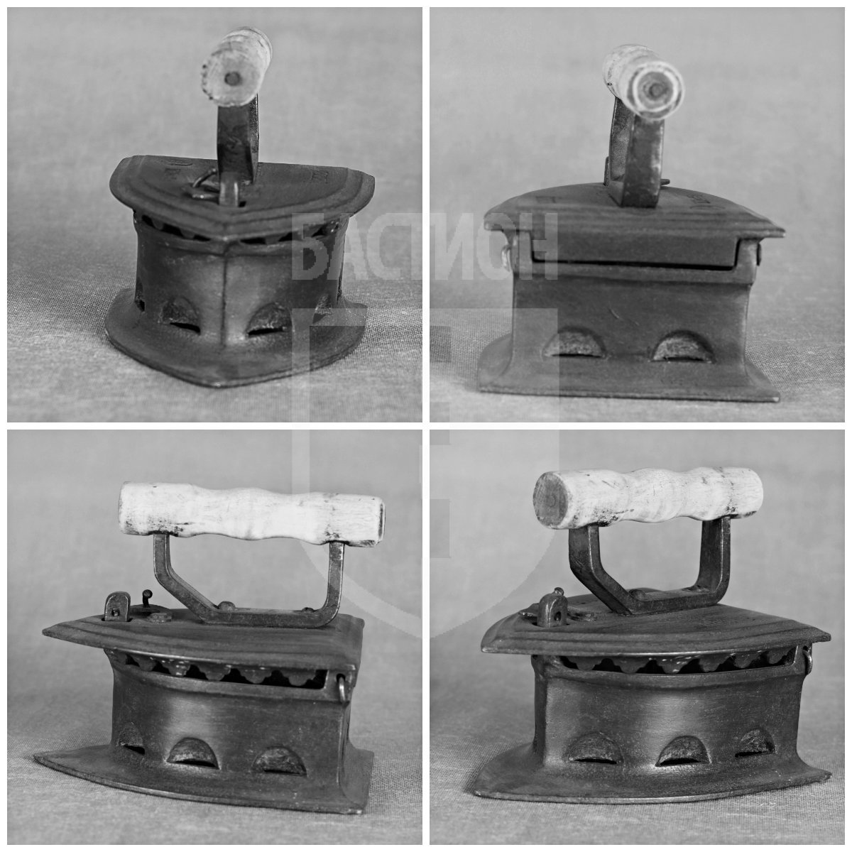 Металлическая декоративная фигурка "Утюг"_0