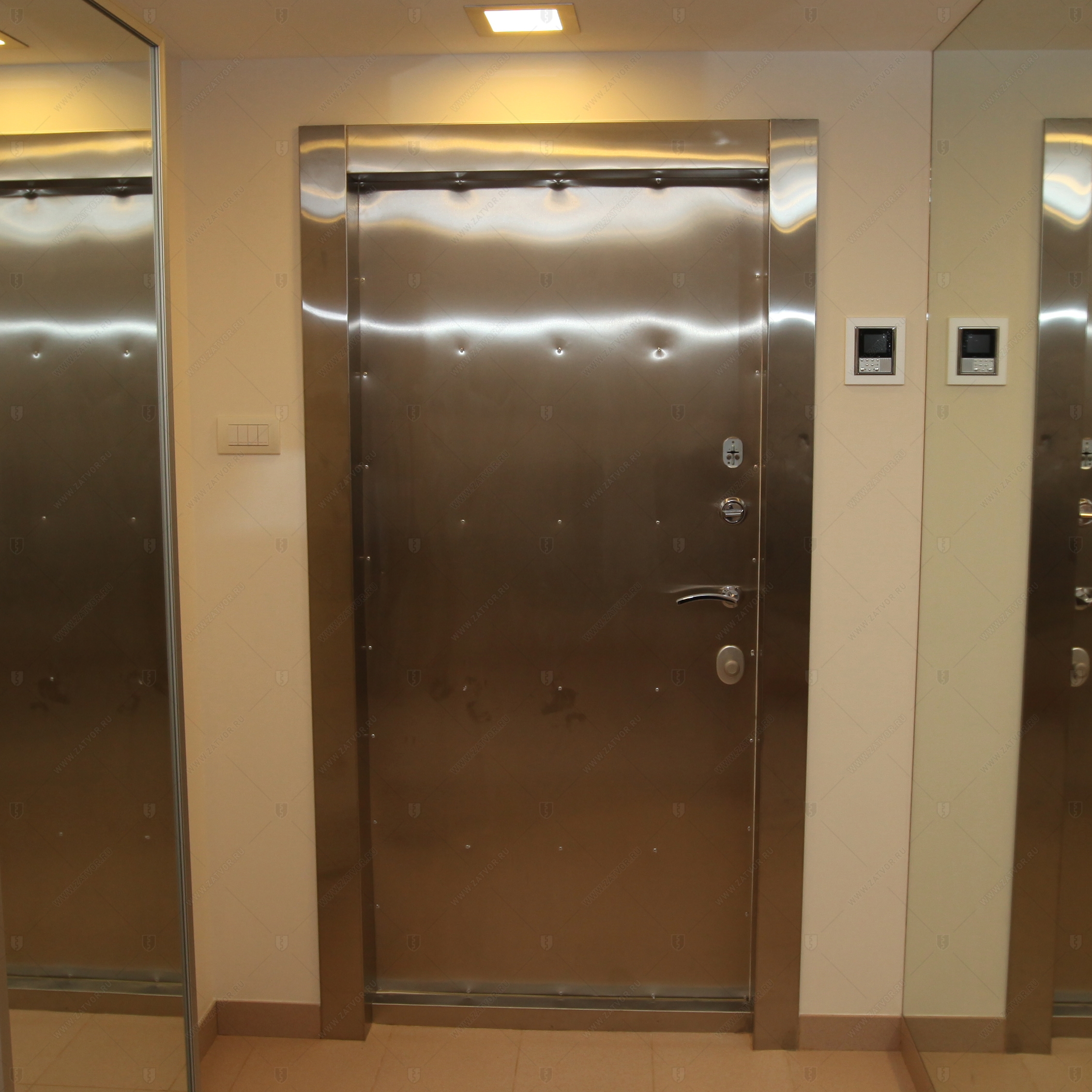 Декоративные панели из нержавеющей стали