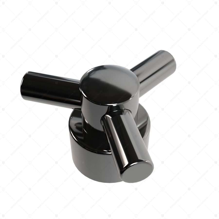 Поворотный точеный трёхлепестковый штурвал 3л-91