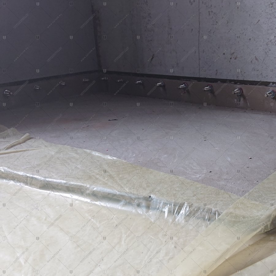 Площадка для перераспределения нагрузки с плиты перекрытия на несущие стены