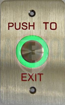 Скрытая кнопка для управления электрозамком