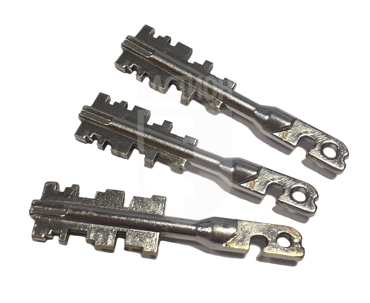 Комплект кодовых головок (бит)  для разъемных ключей к ключевому сейфовому блокиратору замку Sargent and Greenleaf 6880 (3 штуки)