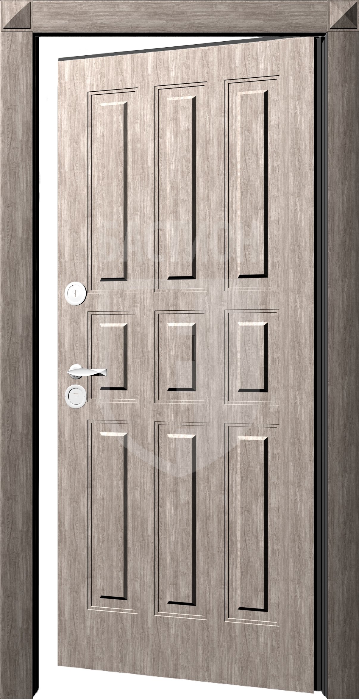 Внутренняя конфигурация дверного блока