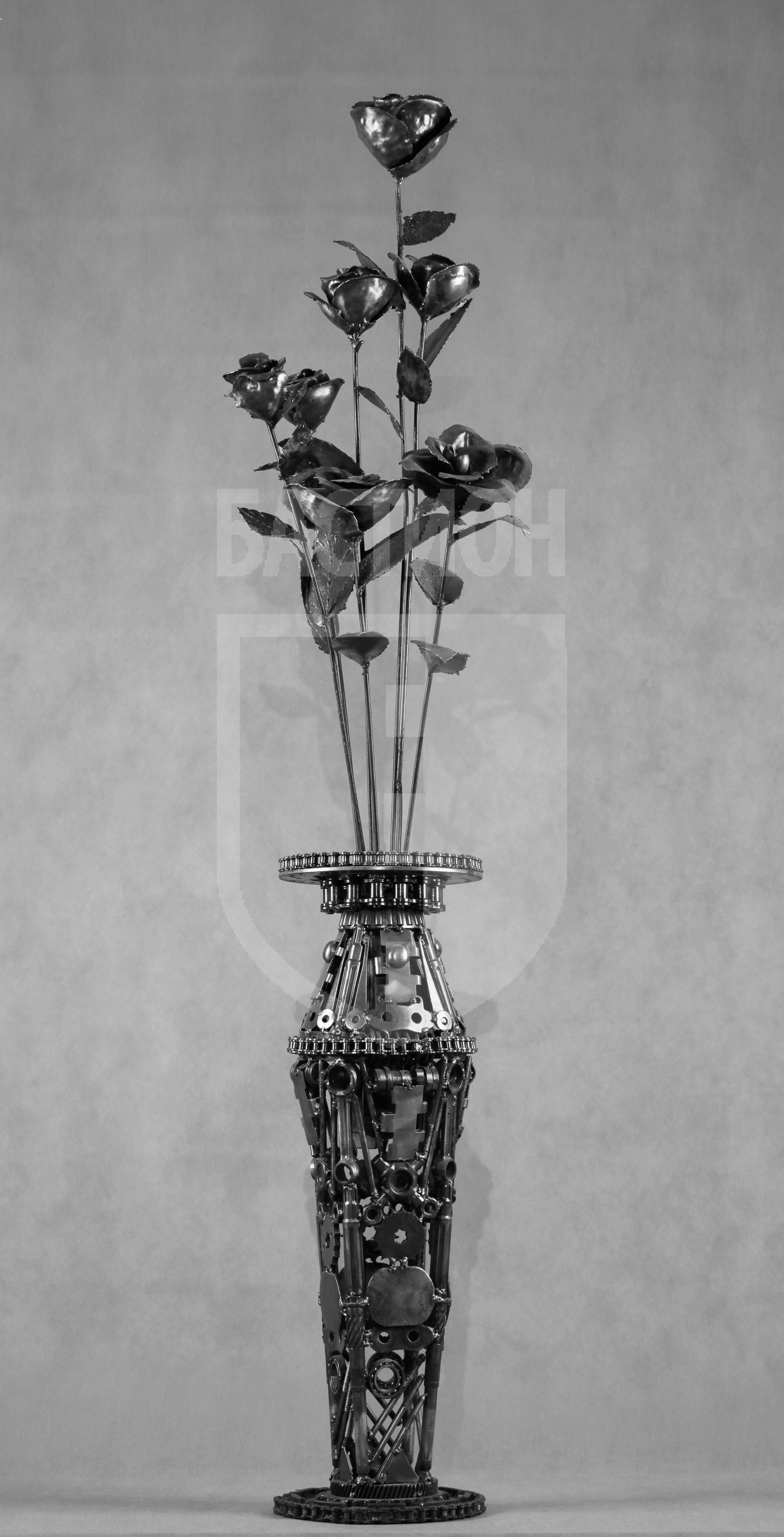 Металлическая декоративная фигурка "Букет"_0