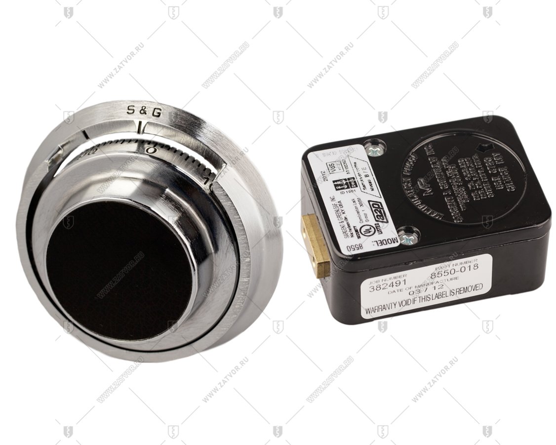 Cейфовый механический комбинационный замок-блокиратор S&G 8550