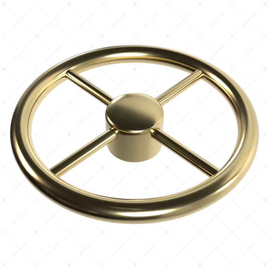 Поворотный четырёхлепестковый штурвал 4л-К-316