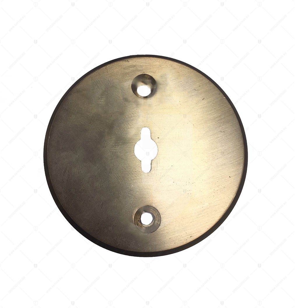 Точеная декоративная накладка Bastion на ключевину  блокиратора или сувальдного замка без крышки