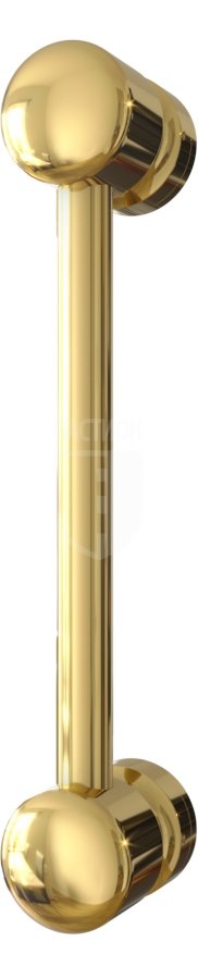 Неподвижная ручка-скоба Bastion с покрытием золотом (цвет OZ)