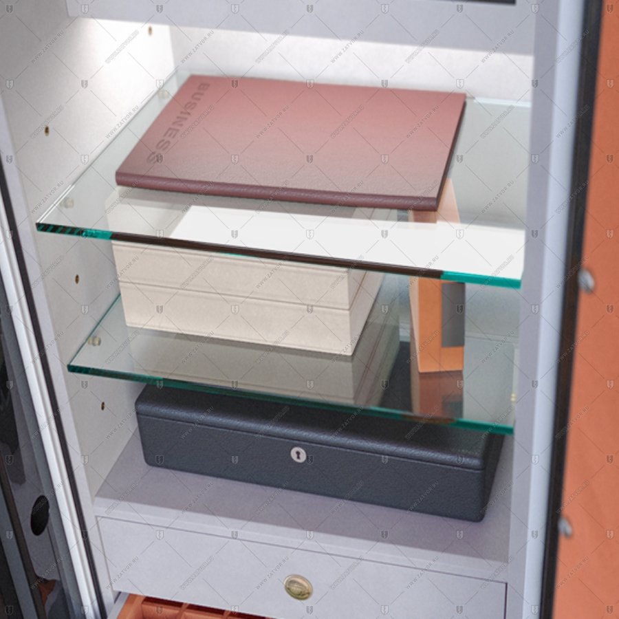 Световая панель внутри сейфа