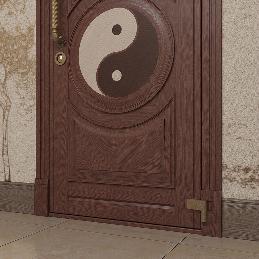 Раскладки на панели вокруг филенок криволинейной формы