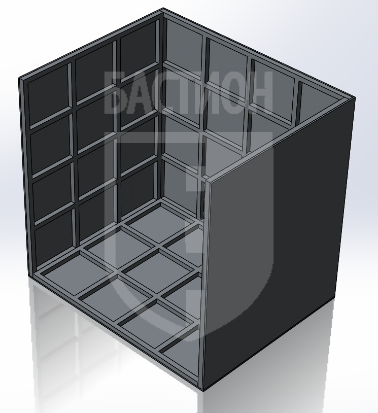 Монтажная площадка-постамент
