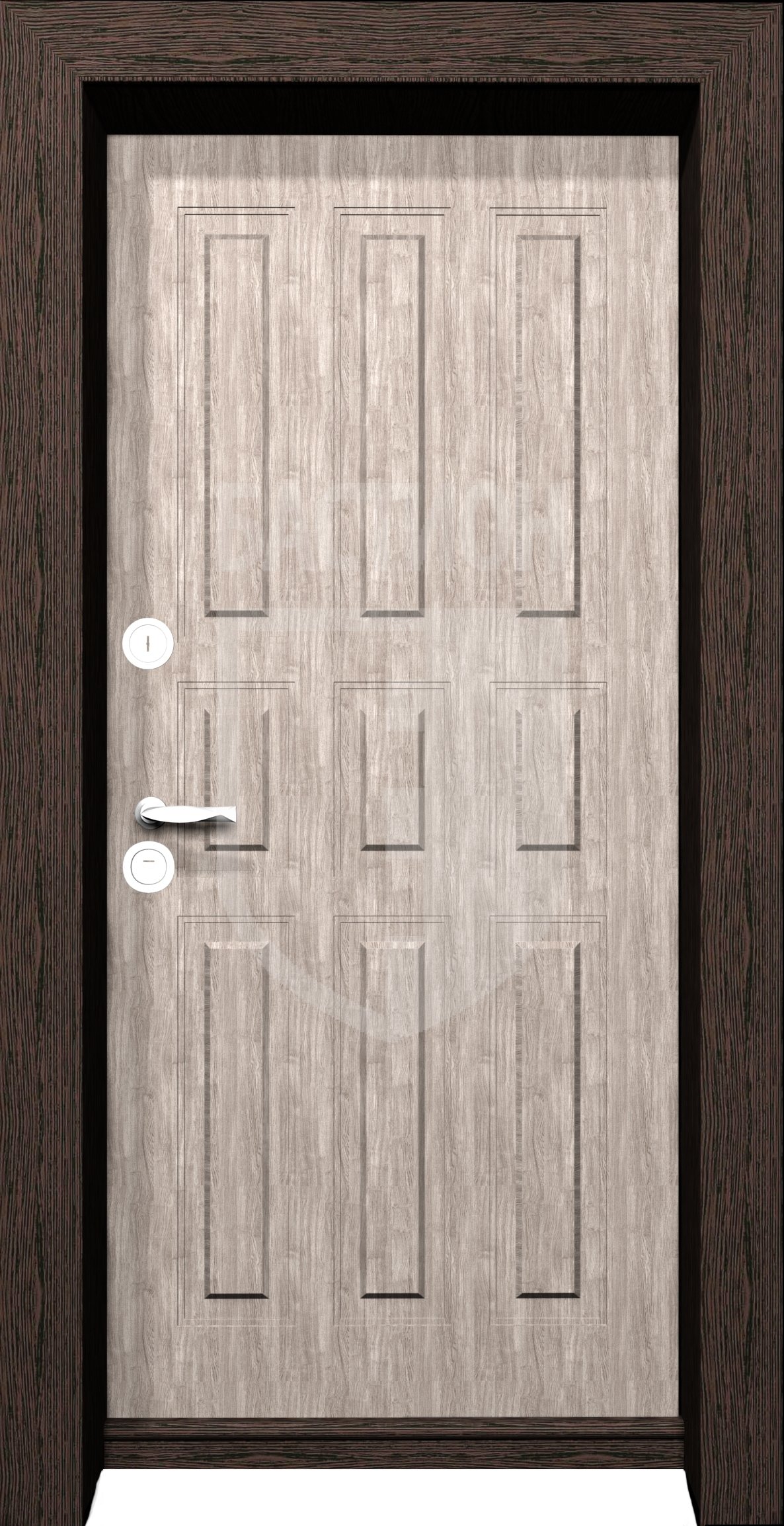 Портал стандартный прямоугольный полностью из массива дуба