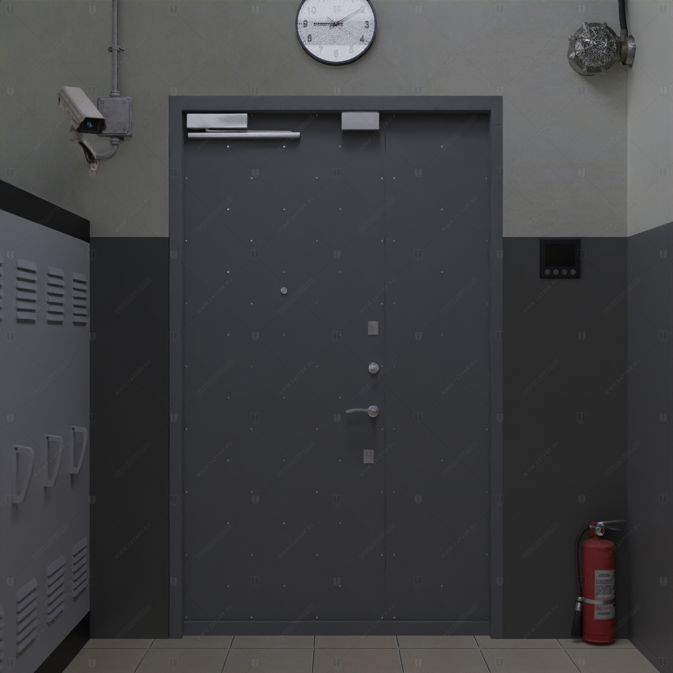 Двустворчатая входная дверь "Фоонт" БАСТИОН-2_1