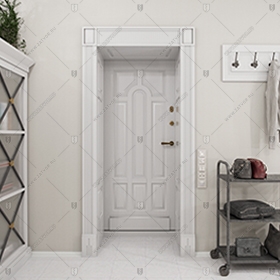 Пожаростойкая бронированная входная дверь "Феодамант" БАСТИОН-3 BR4 EIS60_1