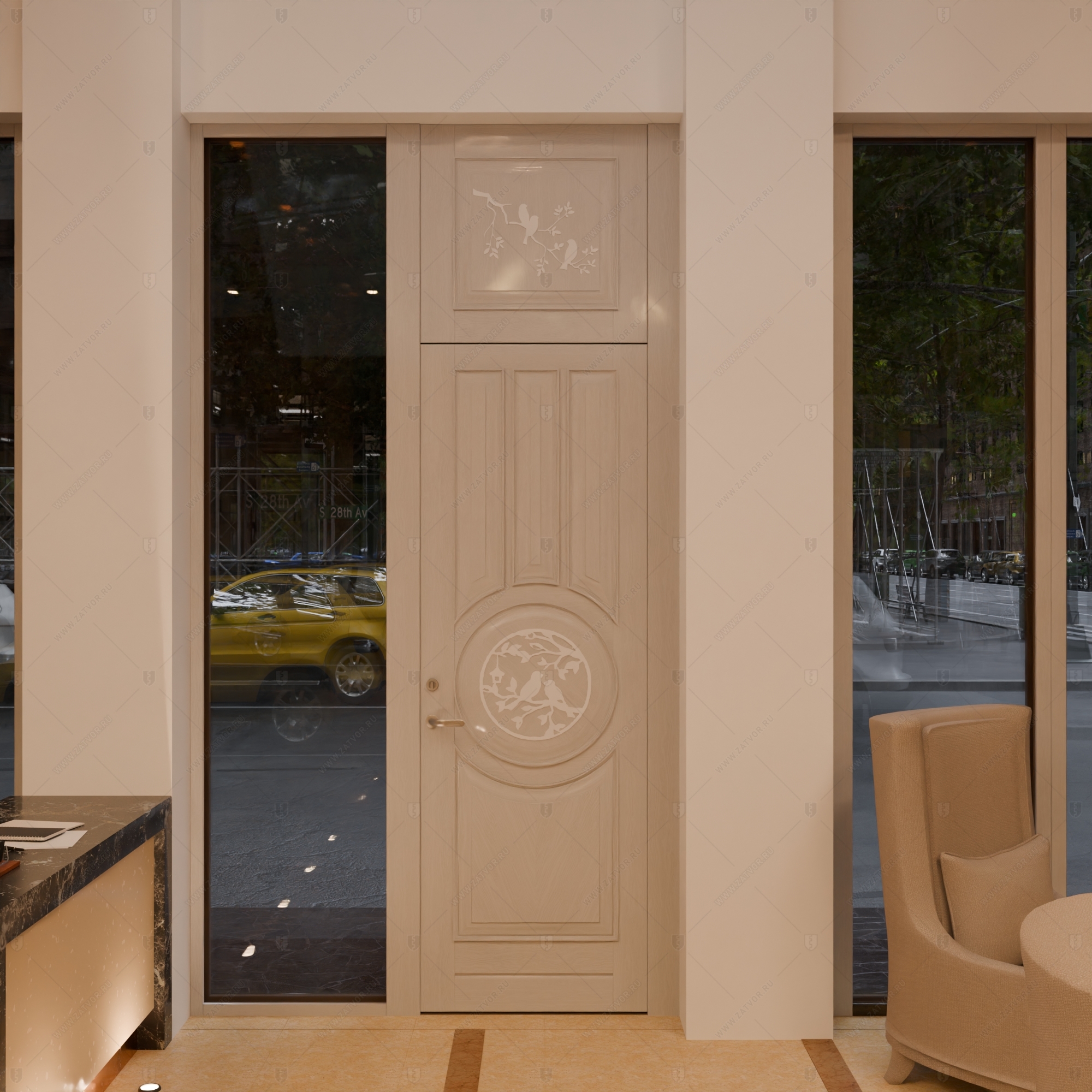 Входная дверь "Клио"  БАСТИОН-1_1