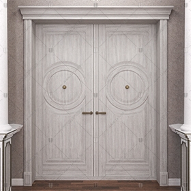 Двустворчатая входная дверь "Паллант" БАСТИОН-3_1