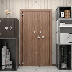 Внутренняя скрытая дверь "Теллура" БАСТИОН-3 в потайное помещение, замаскированная за книжными полками_1