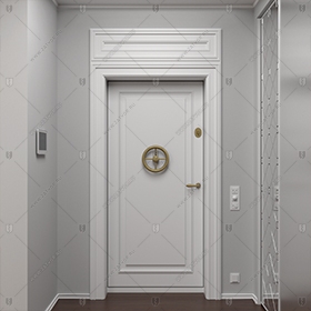 Пожаростойкая бронированная входная дверь "Элент" БАСТИОН-3 BR4 EIS60_1