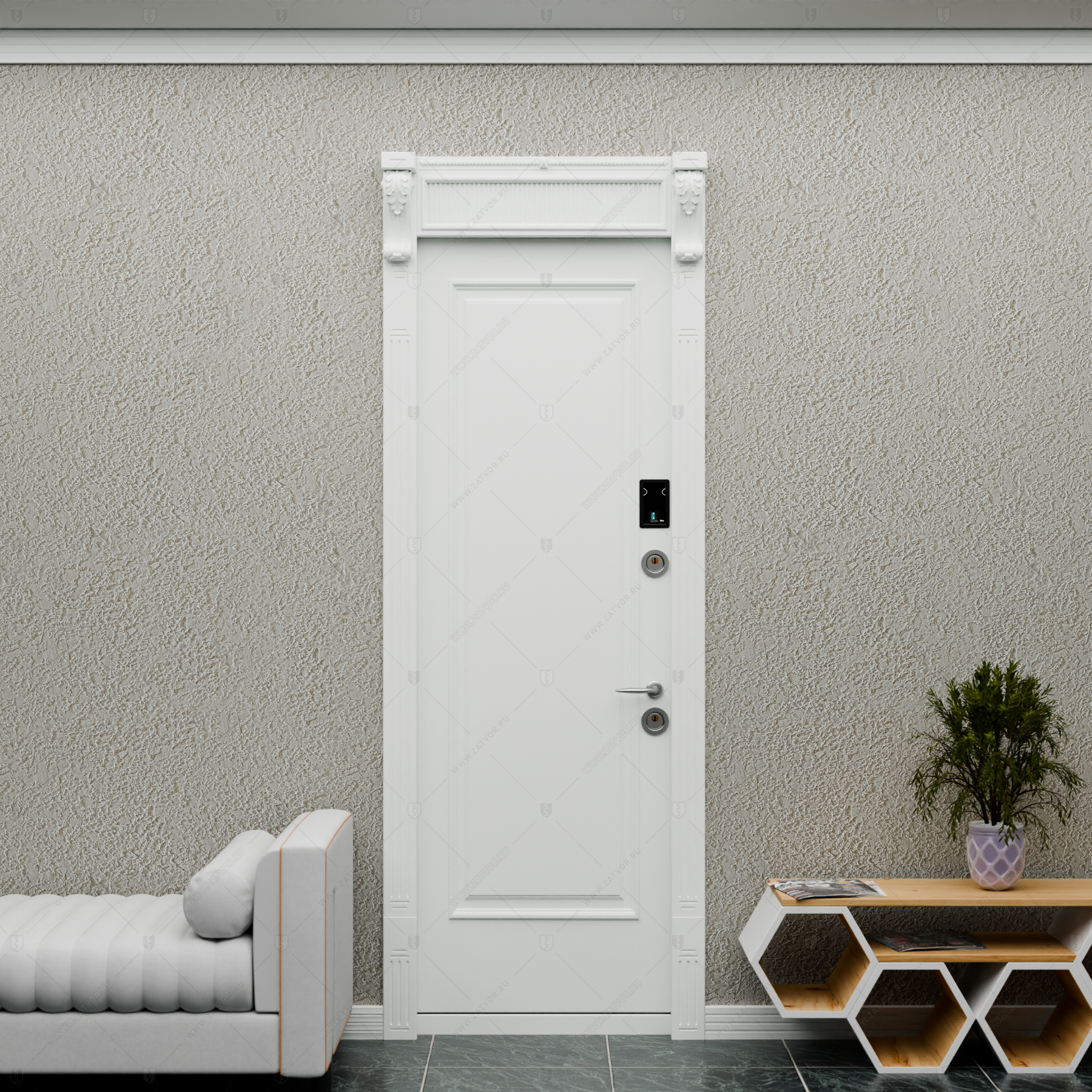 Взломостойкая входная дверь "Евримедонт" БАСТИОН-1_0