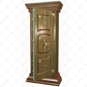 Оружейный взломостойкий шкаф в кабинет (I класс)_0