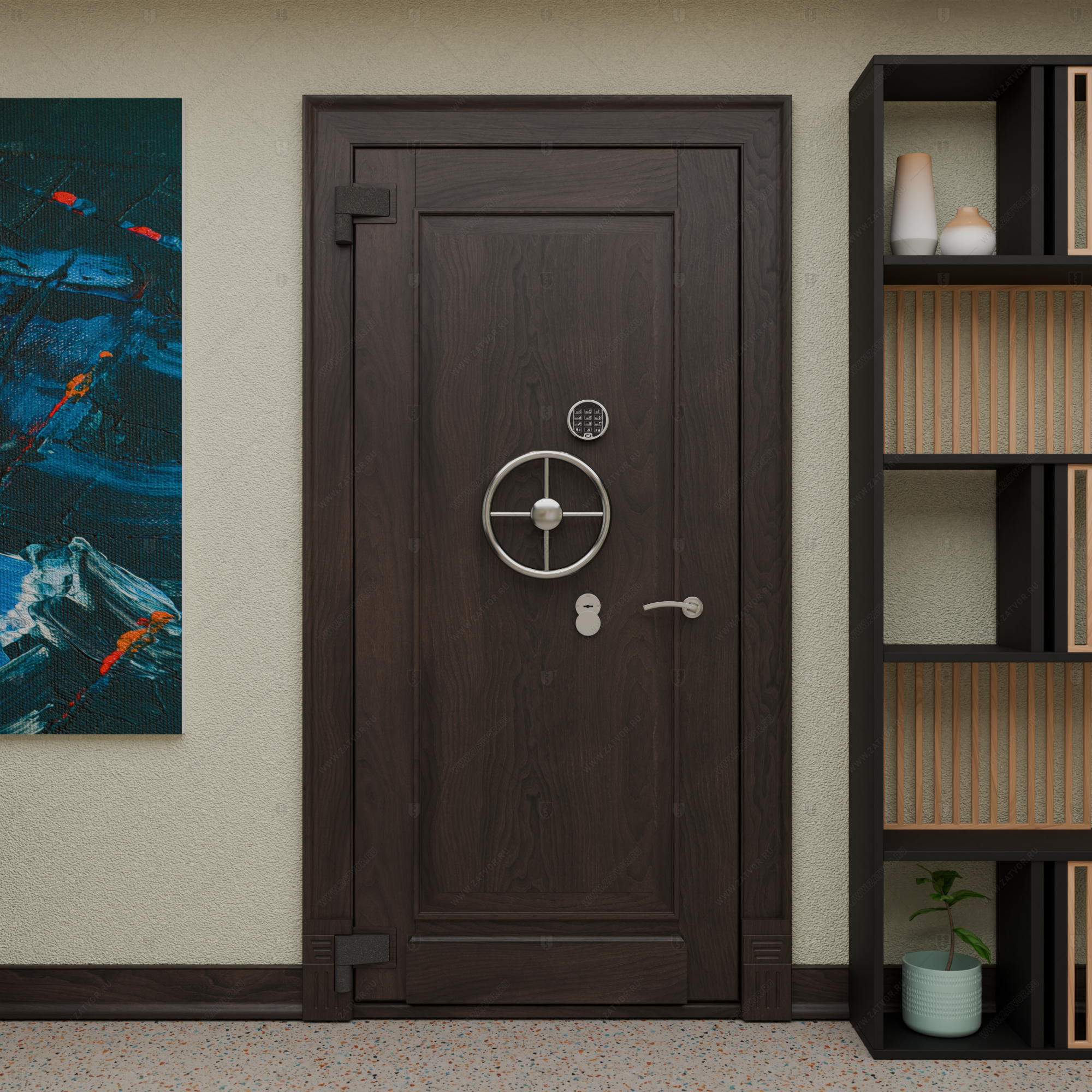 Взломостойкая сейфовая дверь "Фетида" БАСТИОН-6_0