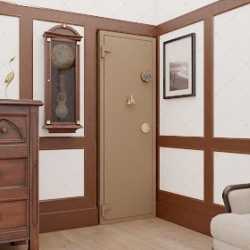 Оружейный взломостойкий сейф Аквилон в хранилище (I класс)_0