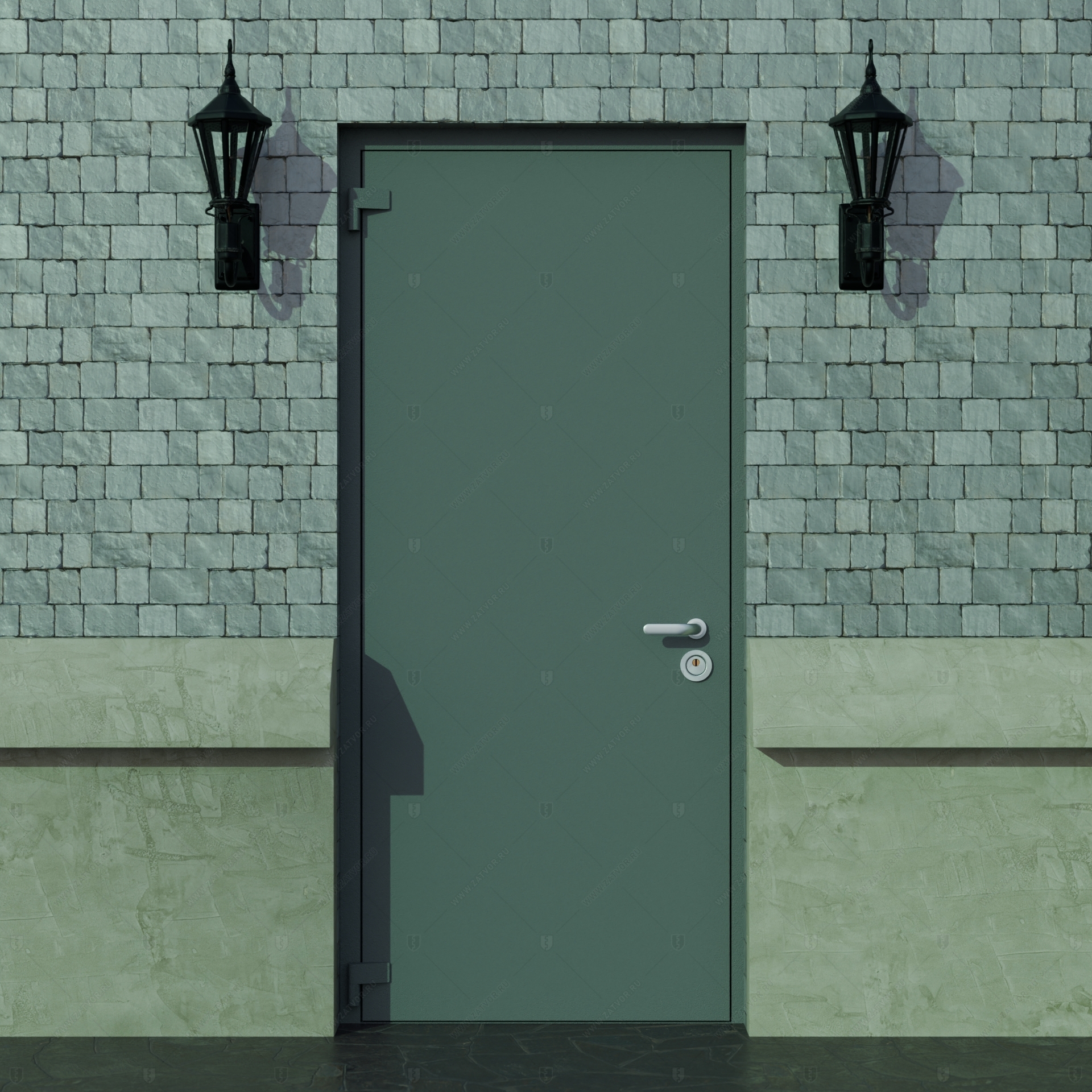 Взломостойкая входная дверь "Крон" БАСТИОН-1_0