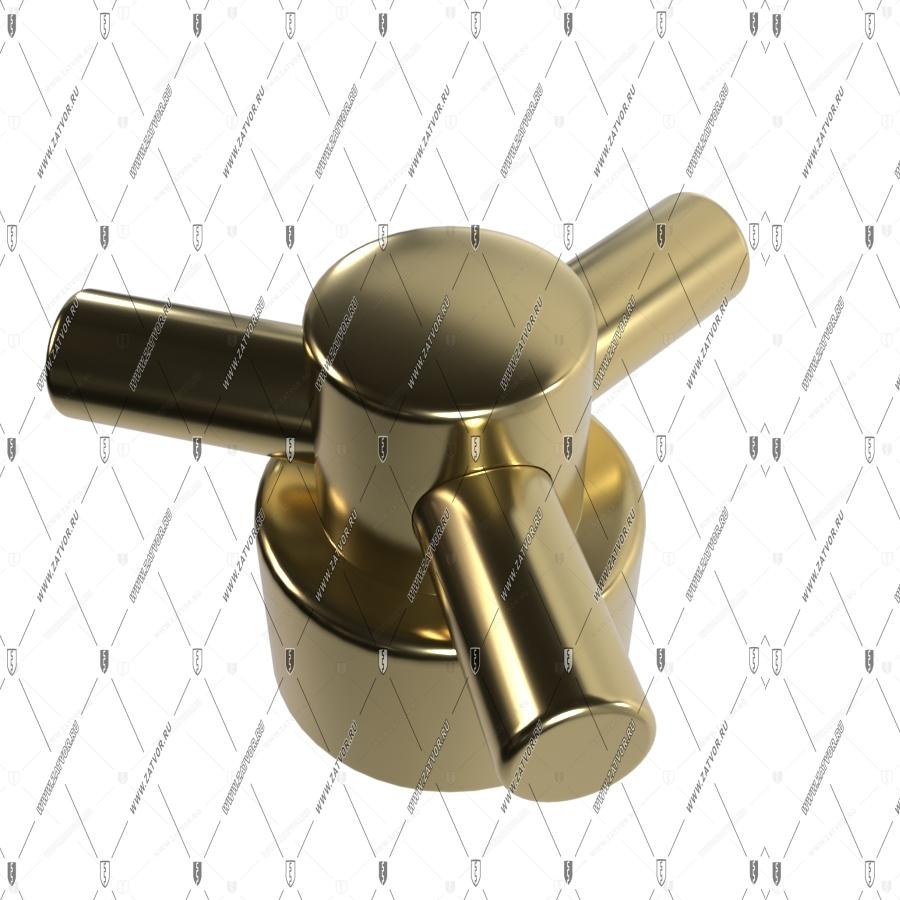 Поворотный точеный трёхлепестковый штурвал 3л-118 