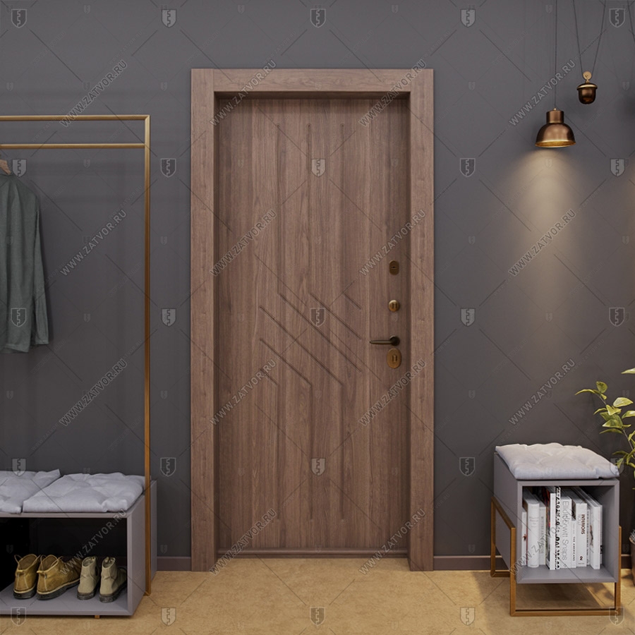 Взломостойкая входная дверь "Гимнастика" БАСТИОН-1