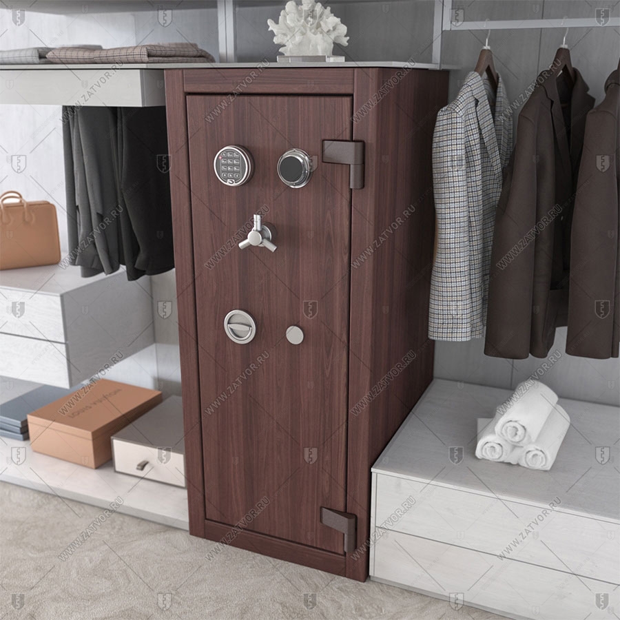 Пожаростойкий взломостойкий сейф Вакх EIS60 в гардероб (III класс)