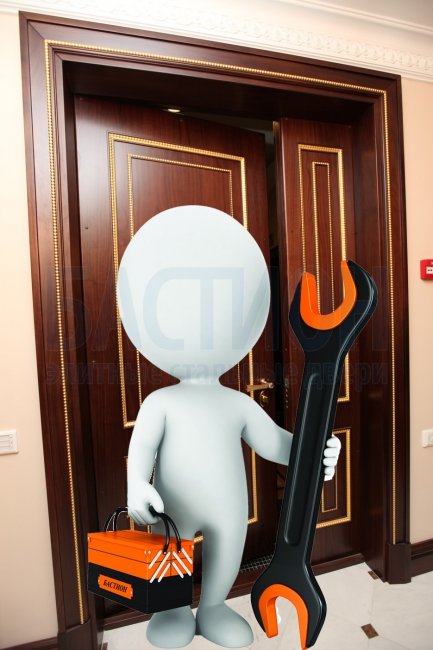 Техническое обслуживание дверного блока (плановое или после окончания ремонта)