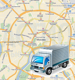 Доставка изделий в пределах МКАД
