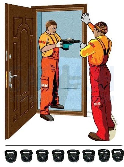 Монтаж конструкции БАСТИОН-9